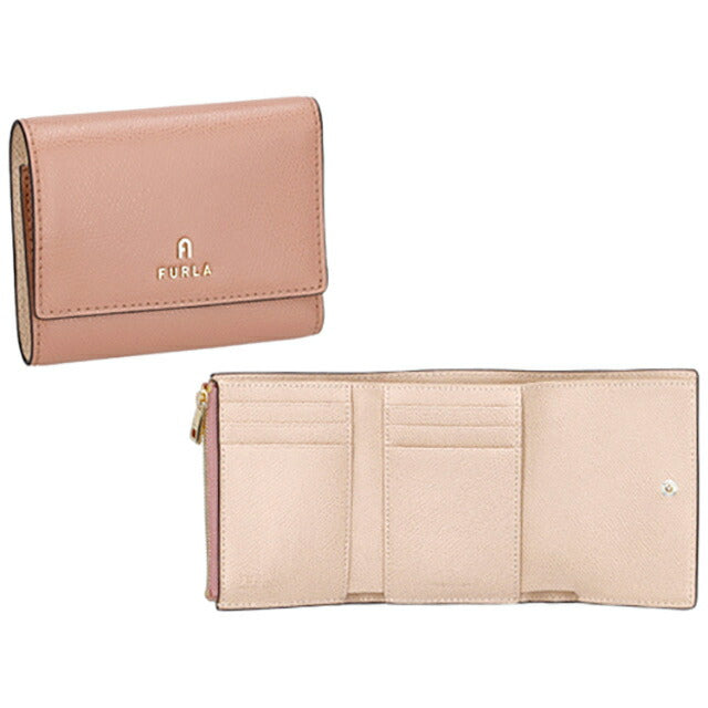 フルラ 三つ折り財布 レディース ブランド FURLA WP00454-ARE000 ピンクベージュ WP00454-ARE000-3401S