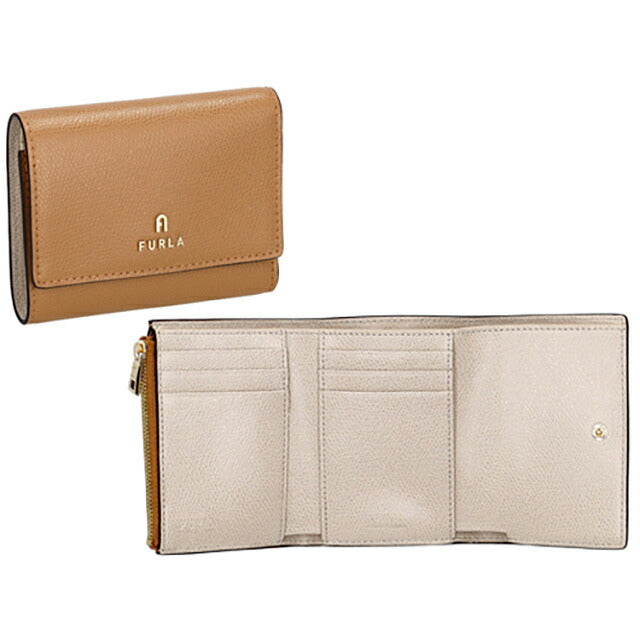 フルラ 三つ折り財布 レディース ブランド FURLA WP00454-ARE000 ブラウン WP00454-ARE000-3406S