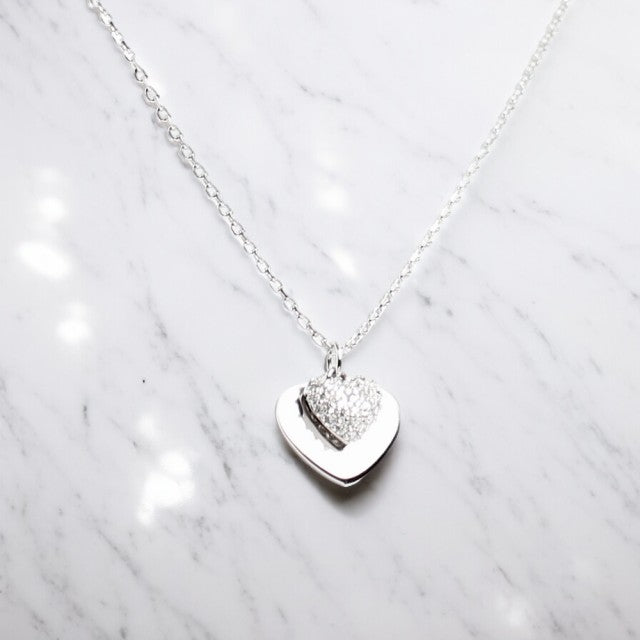 マイケルコース MICHAEL KORS ネックレス ペンダント MKC1120AN040 レディース パヴェ ハート シルバー WQ00035821
