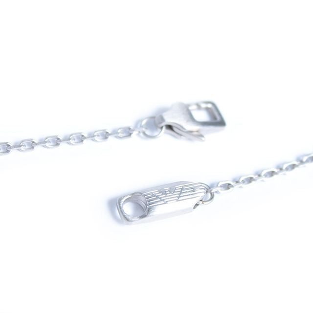 エンポリオアルマーニ EMPORIO ARMANI ネックレス EGS2724040 メンズ ブラック シルバー WQ00042673