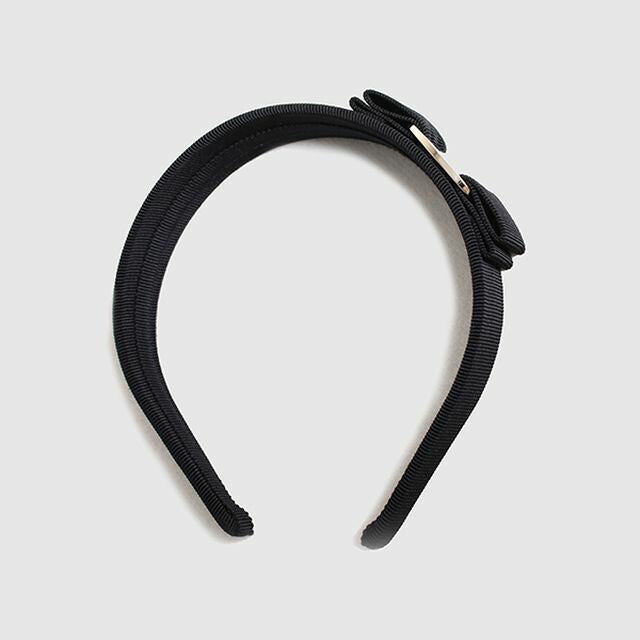 フェラガモ FERRAGAMO リボン カチューシャ ヘアバンド 344311-572738 レディース ヴァラ VARA BLACK ブラック WQ00043176