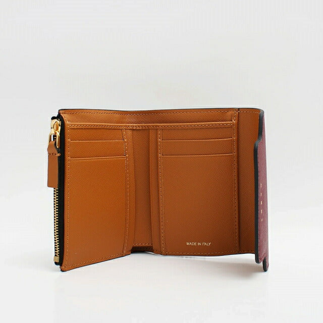 マルニ MARNI 三つ折り財布 PFMO0052U1-Z475N レディース ブラウン WQ00044042
