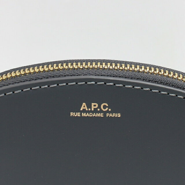 アーペーセー A.P.C. コインケース 小銭入れ レディース F63219-PXAWV-LAW ハーフムーン HALF MOON グレー WQ00044274