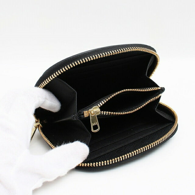 アーペーセー A.P.C. コインケース 小銭入れ レディース F63219-PXBJQ-LZZ ハーフムーン HALF MOON ブラック WQ00044275