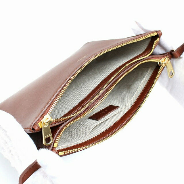 アーペーセー A.P.C. ショルダーバッグ レディース F61404-PXAWV-CAD sac sarah ブラウン WQ00045448