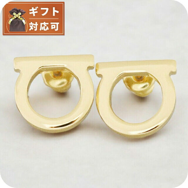フェラガモ FERRAGAMO ピアス 760120-696432 メンズ レディース ガンチーニ GANCINO ゴールド WQ00046464
