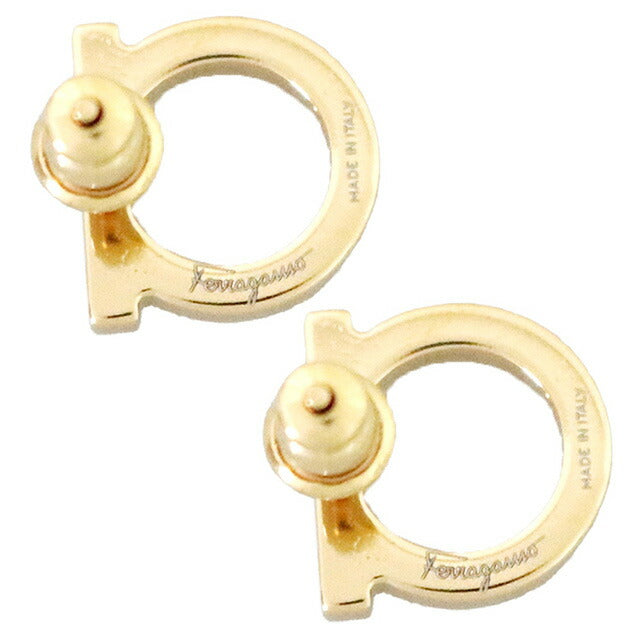 フェラガモ FERRAGAMO ピアス 760120-696432 メンズ レディース ガンチーニ GANCINO ゴールド WQ00046464