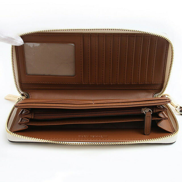 マイケルコース MICHAEL KORS 長財布 35F8GTVT3B-VANILLA レディース ジェットセットトラベル JET SET TRAVEL バニラ ホワイト WQ00051047