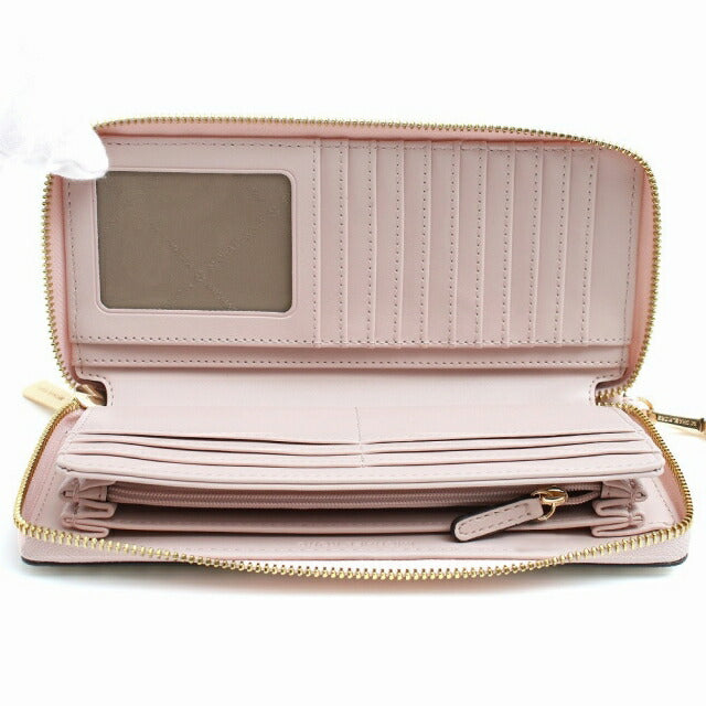 マイケルコース MICHAEL KORS 長財布 35F8GTVT3B-PWD-BLUSH-MLT レディース ジェットセットトラベル JET SET TRAVEL WQ00051048
