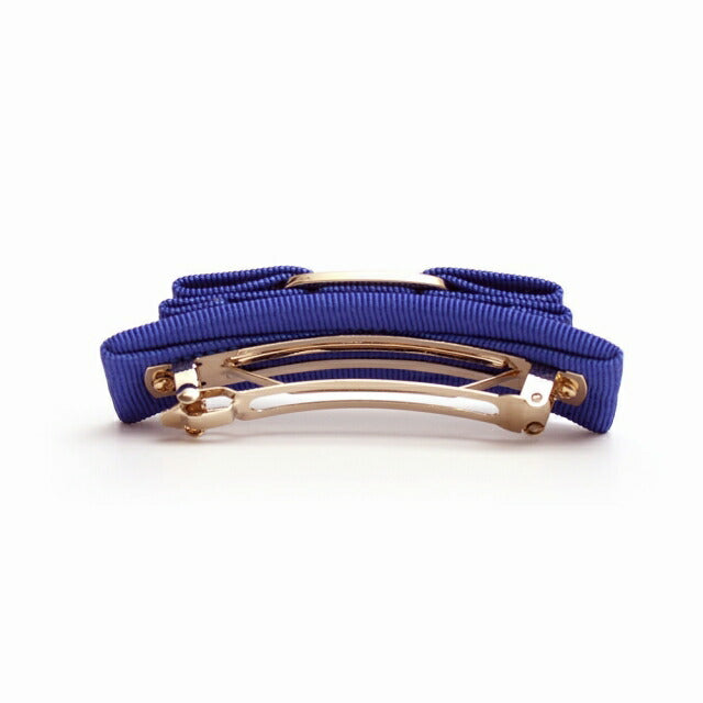 フェラガモ FERRAGAMO バレッタ レディース ヘアアクセサリー 髪留め 342019-765361 VARA ヴァラ リボン Lapis lazul ブルー WQ00051141