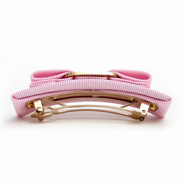 フェラガモ FERRAGAMO バレッタ レディース ヘアアクセサリー 髪留め 342019-765362 VARA ヴァラ リボン Bubble ピンク WQ00051142