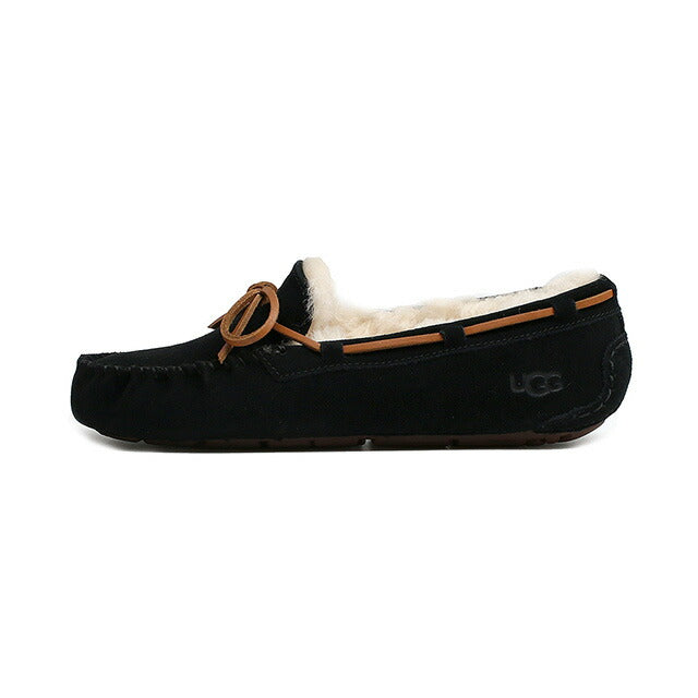 アグ UGG DAKOTA 靴 SHOES モカシン 1107949-BLACK-8 レディース BLACK 25.0cm 靴 WQ00051270