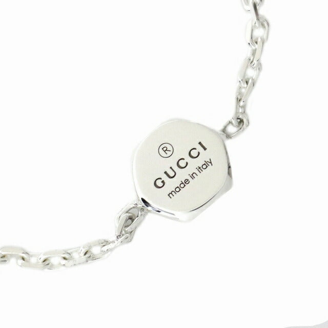 グッチ GUCCI TRADEMARK BRACELET ブレスレット 779169-J8400-8106-17 レディース シルバー WQ00051681