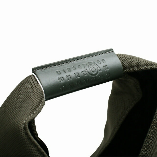 エムエムシックス MM6 JAPANESE SMALL ハンドバッグ M60607-P6414-T5187 レディース シャークグレー グリーン WQ00051780