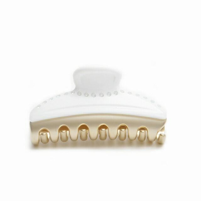 アレクサンドルドゥパリ ALEXANDRE DE PARIS ヘアクリップ ICCM-15571-03P1-BLANC-NAT ヘアアクセ レディース ホワイト クリップ WQ00052055