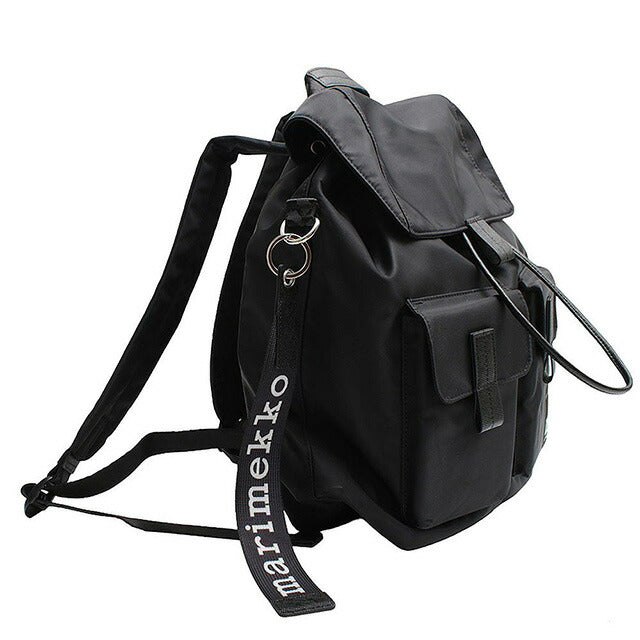 マリメッコ MARIMEKKO WEAR ALL DAY BAG バックパック 091198-009 レディース ブラック WQ00052529