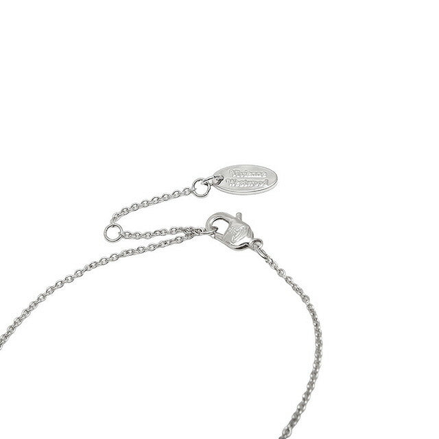 ヴィヴィアンウエストウッド VIVIENNE WESTWOOD DIAMANTE HEART ネックレス 630203BM-02P383-SHOPPER レディース シルバー WQ00052590