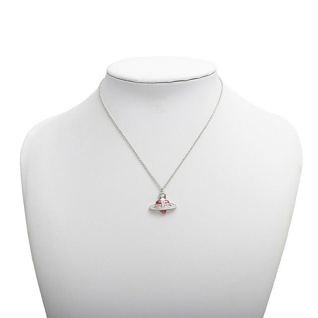 ヴィヴィアンウエストウッド VIVIENNE WESTWOOD DIAMANTE HEART ネックレス 630203BM-02P383-SHOPPER レディース シルバー WQ00052590