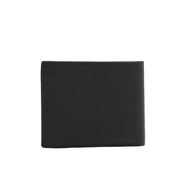 マイケルコース MICHAEL KORS 折りたたみ財布 二つ折り財布 ウォレット 36S4LHRF3L-BLACK メンズ ブラック WQ00052594