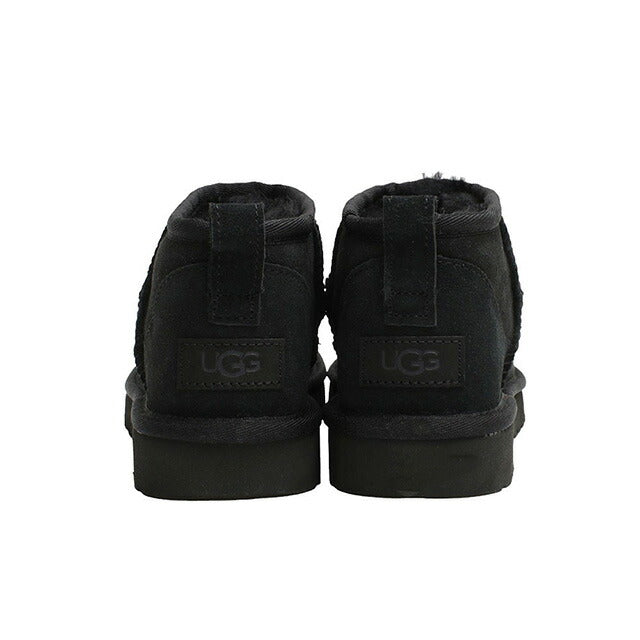 アグ UGG Classic Ultra Mini クラシックウルトラミニ ムートンブーツ 1116109-BLACK-6 レディース black 23.0cm 靴 WQ00052681