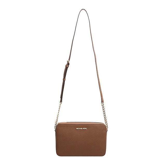 マイケルコース MICHAEL KORS JET SET ITEM LG EW CROSSBODY ショルダーバッグ 35T8GTTC9L-LUGGAGE レディース ブラウン WQ00052791