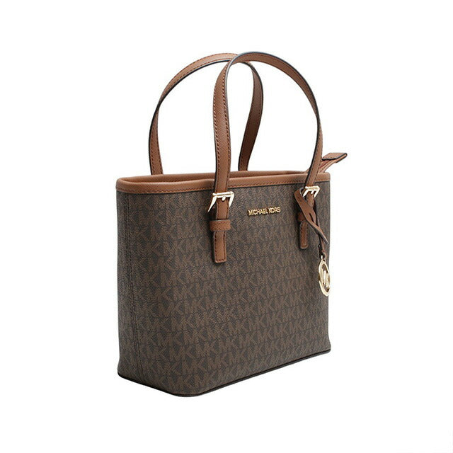 マイケルコース MICHAEL KORS JET SET TRAVEL XS CRYAL CONV TZ TOTE トートバッグ 35T9GTVT0B-BROWN レディース ブラウン WQ00052792