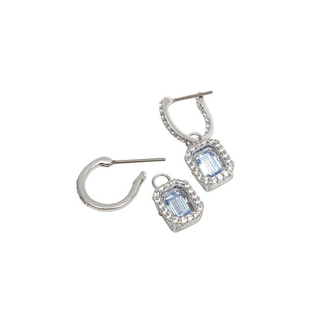 スワロフスキー SWAROVSKI Una ピアス アクセサリー 5619500 レディース ブルー WQ00052947