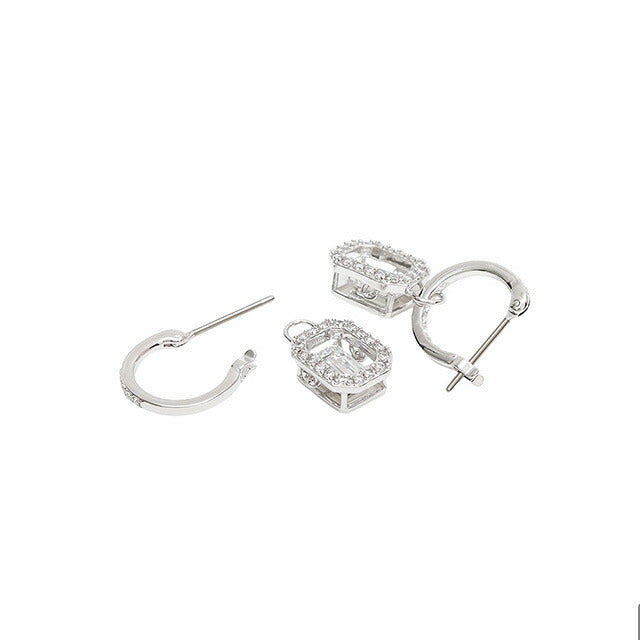 スワロフスキー SWAROVSKI Una ピアス アクセサリー 5638495 レディース ホワイト WQ00052948