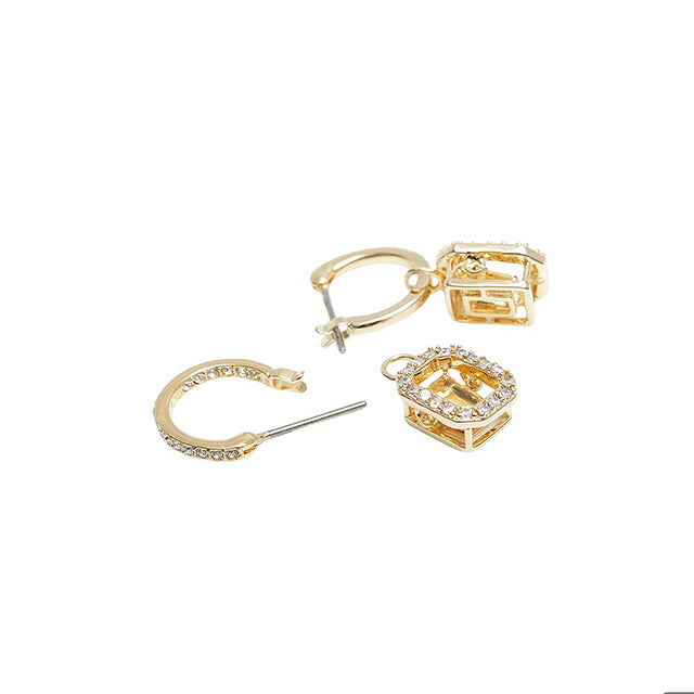スワロフスキー SWAROVSKI Una ピアス アクセサリー 5641169 レディース イエローゴールド WQ00052952