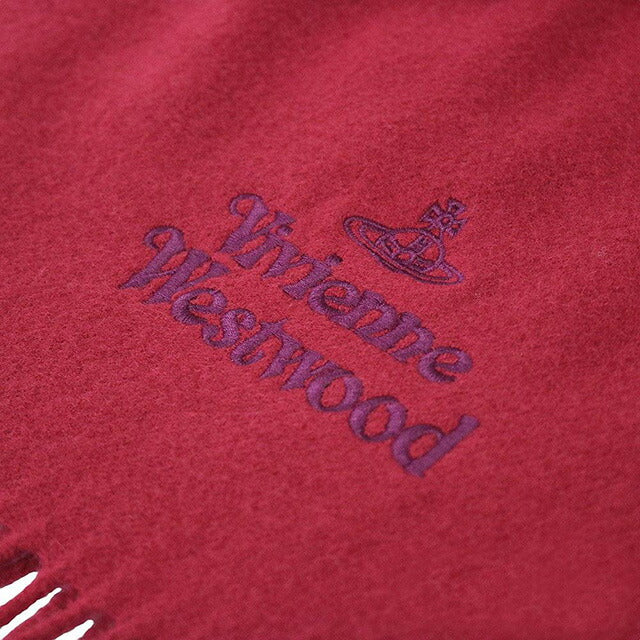 ヴィヴィアンウエストウッド VIVIENNE WESTWOOD マフラー 24-W00Q7-I401 レディース メンズ ボルドー マフラー WQ00052973