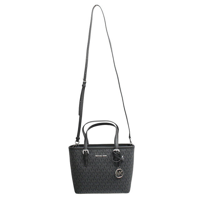 マイケルコース MICHAEL KORS JET SET TRAVEL XS CRYL CONV TZ TOTE トートバッグ 35T9STVT0B-BLACK レディース ブラック WQ00053016