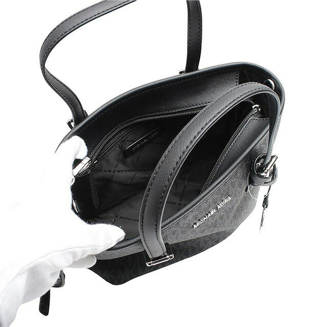 マイケルコース MICHAEL KORS JET SET TRAVEL XS CRYL CONV TZ TOTE トートバッグ 35T9STVT0B-BLACK レディース ブラック WQ00053016