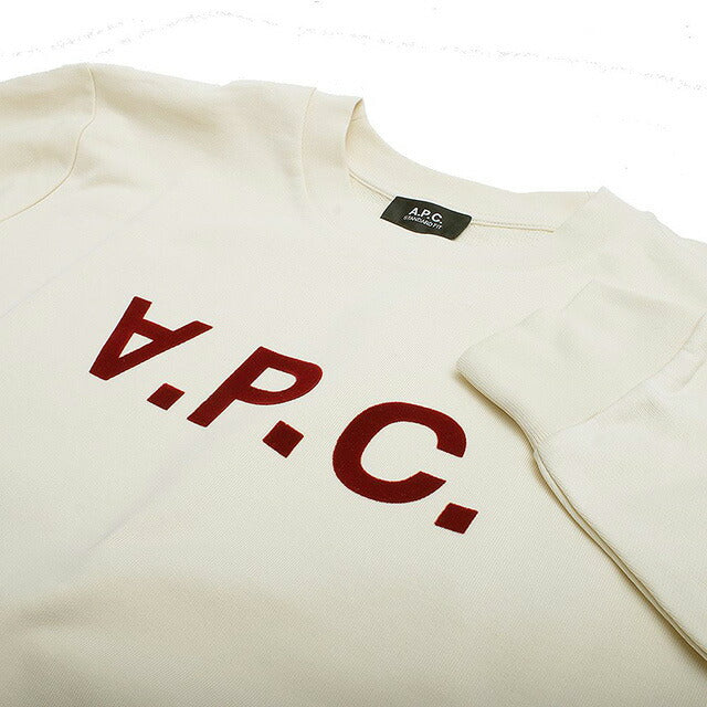 アーペーセー A.P.C. SWEAT STANDARD GRAND VPC トレーナー M27907-COHBN-ALG-L メンズ レディース ベージュ スウェット WQ00053078