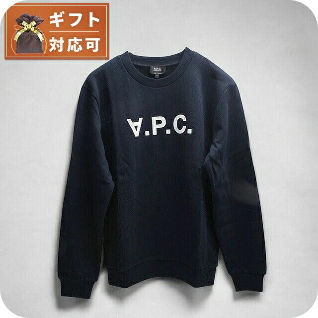 アーペーセー A.P.C. SWEAT STANDARD GRAND VPC トレーナー M27907-COHBN-TIQ-M メンズ レディース ネイビー スウェット WQ00053080