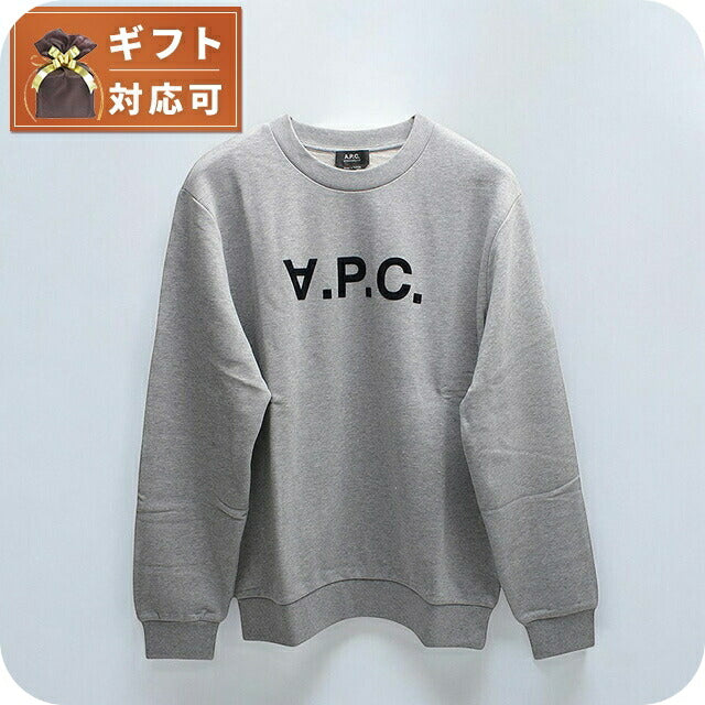 アーペーセー A.P.C. SWEAT STANDARD GRAND VPC トレーナー M27907-COHBN-TPI-M メンズ レディース グレー スウェット WQ00053083