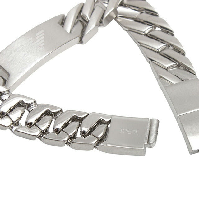 エンポリオアルマーニ EMPORIO ARMANI ブレスレット EGS2435040 メンズ シルバー WQ00053218