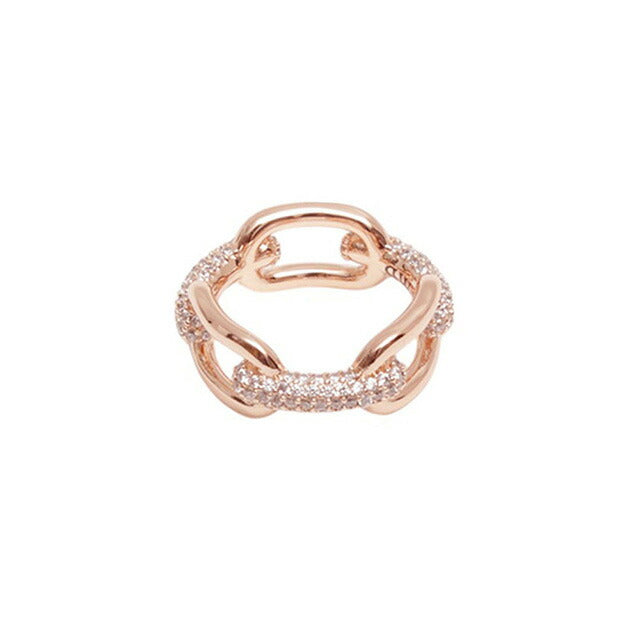 ダニエルウェリントン DANIEL WELLINGTON Crystal Link Ring 60 RG リング DW00400583 レディース メンズ 19号 ローズゴールド WQ00053460