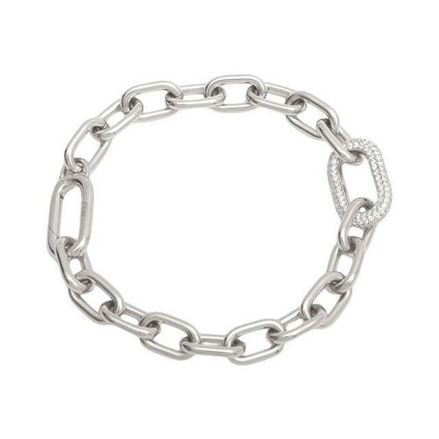 ダニエルウェリントン DANIEL WELLINGTON Crystal Link Bracelet 175mm S ブレスレット DW00400610 レディース シルバー WQ00053509