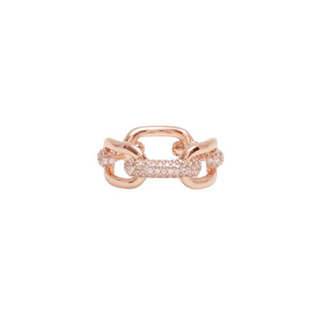 ダニエルウェリントン DANIEL WELLINGTON Crystal Link Ring 68 RG リング DW00400587 レディース メンズ ローズゴールド リング WQ00054014