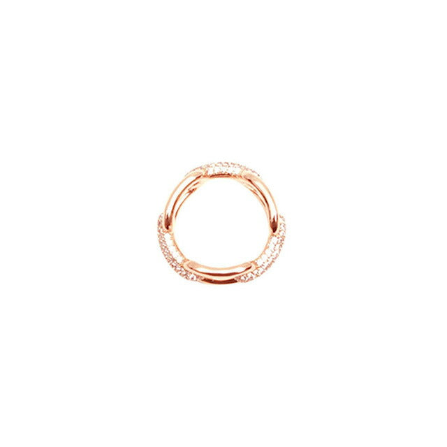 ダニエルウェリントン DANIEL WELLINGTON Crystal Link Ring 70 RG リング DW00400588 レディース メンズ ローズゴールド リング WQ00054015