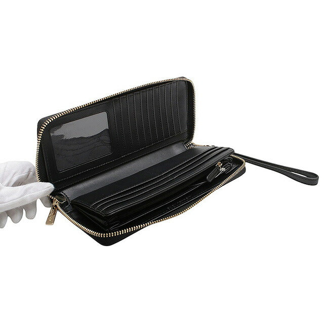 マイケルコース MICHAEL KORS JET SET TRAVEL TRAVEL CONTINENTAL 長財布 35T7GTVE7L-BLACK レディース ブラック WQ00054050