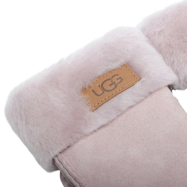 アグ UGG Turn Cuff Glove 手袋 17369-AHN レディース S シープスキン ピンク 手袋 WQ00054069