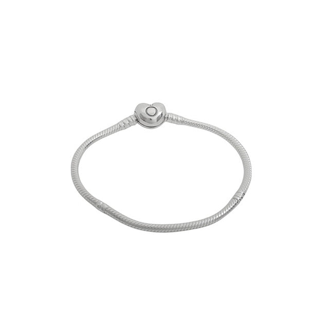 パンドラ PANDORA Moments Heart & Snake Chain Bracelet アクセサリー ブレスレット 590719-18 レディース シルバー WQ00054159