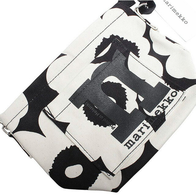 マリメッコ MARIMEKKO Mono Mini Crossbody Unikko ショルダーバッグ 92198-908 レディース ブラック WQ00054639