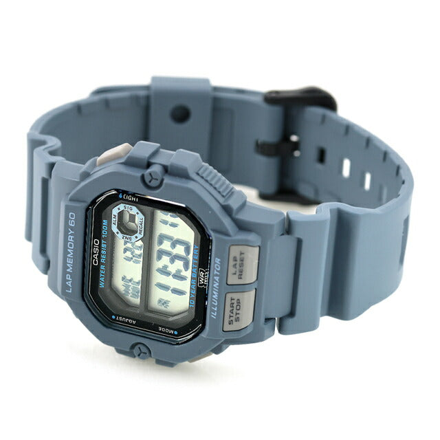 カシオ チープカシオ CASIO クォーツ 電池式 WS-1400H-2AV スタンダード 海外モデル メンズ チプカシ 腕時計 ブランド カシオ casio デジタル WS-1400H-2AVDF