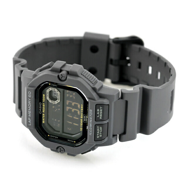 カシオ チープカシオ CASIO クォーツ 電池式 WS-1400H-8BV スタンダード 海外モデル メンズ チプカシ 腕時計 ブランド カシオ casio デジタル WS-1400H-8BVDF