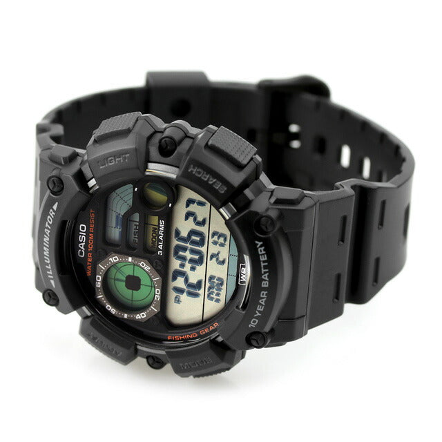 カシオ クオーツ WS-1500H-1AV 海外モデル メンズ 腕時計 ブランド カシオ デジタル ブラック 黒 WS-1500H-1AVDF