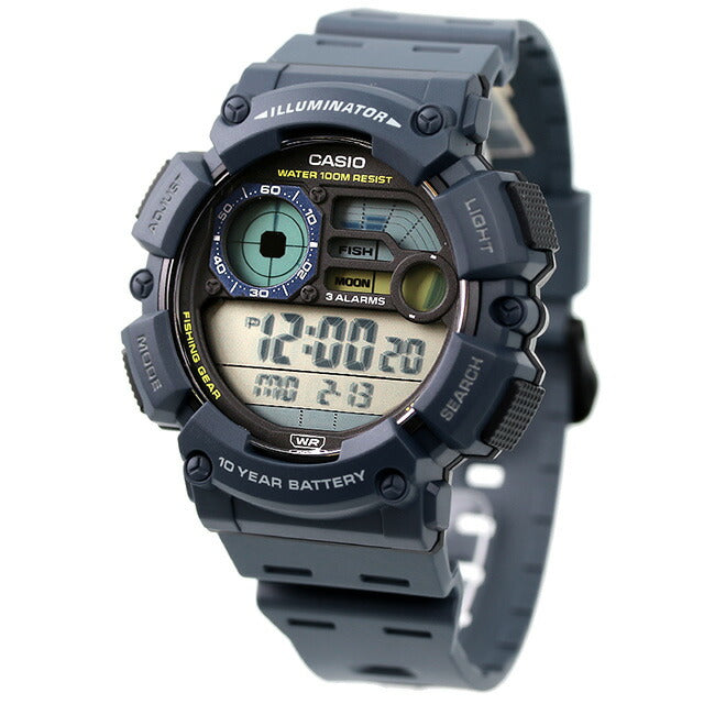 カシオ クオーツ WS-1500H-2AV 海外モデル メンズ 腕時計 ブランド カシオ デジタル ネイビー WS-1500H-2AVDF
