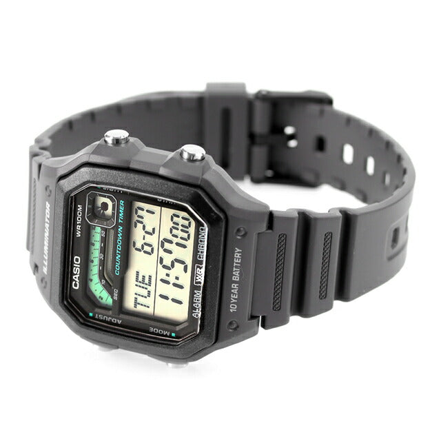 カシオ CASIO チプカシ WS-1600H-8AV 海外モデル メンズ 腕時計 カシオ casio デジタル ダークグレー WS-1600H-8AVDF