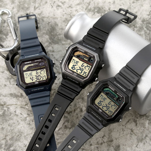 カシオ チプカシ CASIO WS-1600H 海外モデル メンズ 腕時計 カシオ casio デジタル 選べるモデル WS-1600H